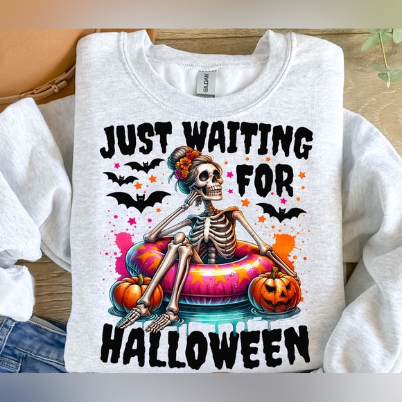 Waiting For Halloween Like Sweatshirt main image 1